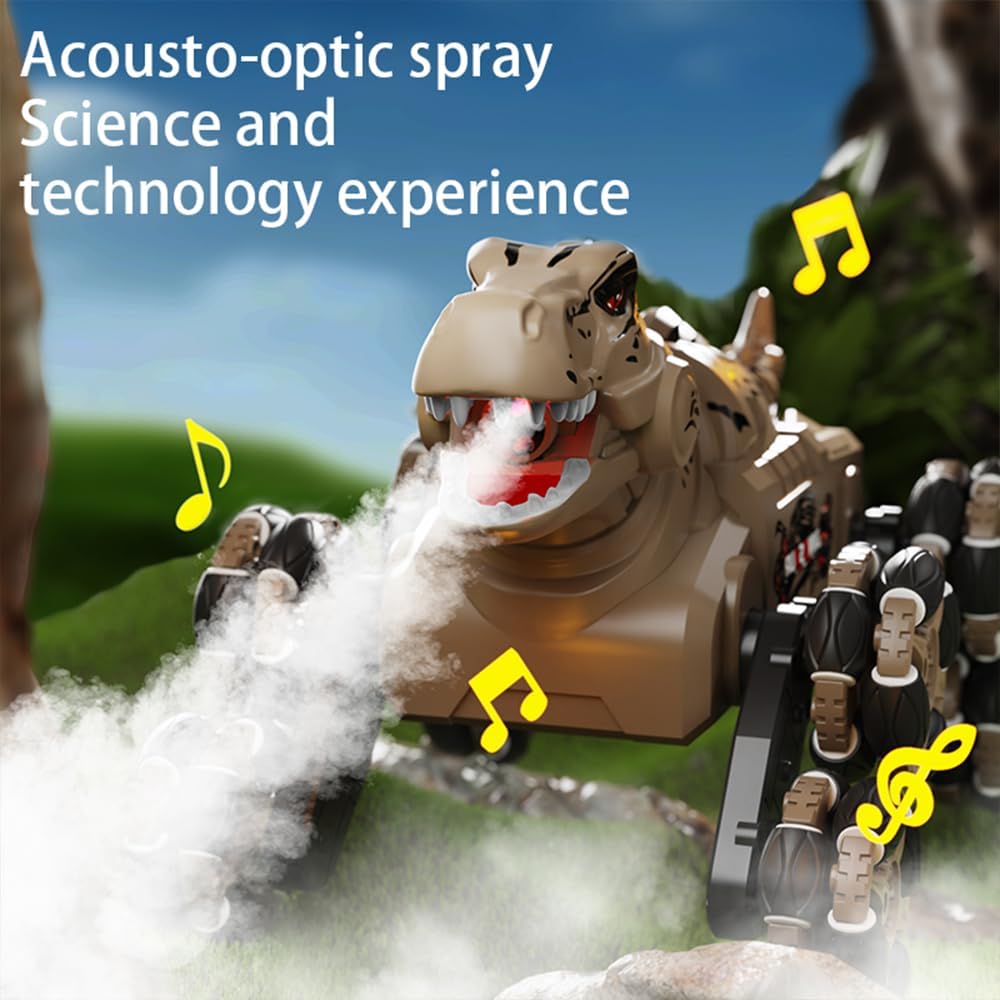 Динозавр RC трюковий автомобіль 8-колісний робот ∙ Машинка на радіокеруванні Динозавр RC - мініатюра 7