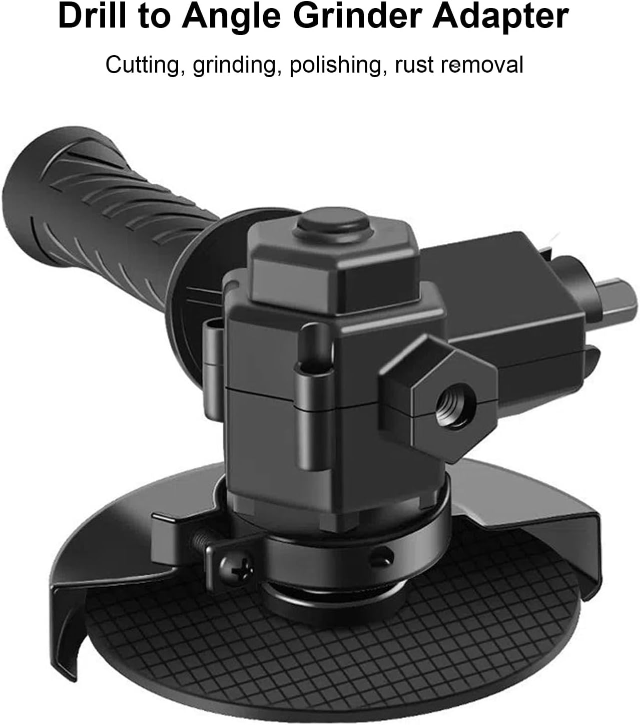 Насадка-болгарка на дриль / шуруповерт 308M ∙ Універсальна насадка-кутова шліфмашина 308M - мініатюра 6