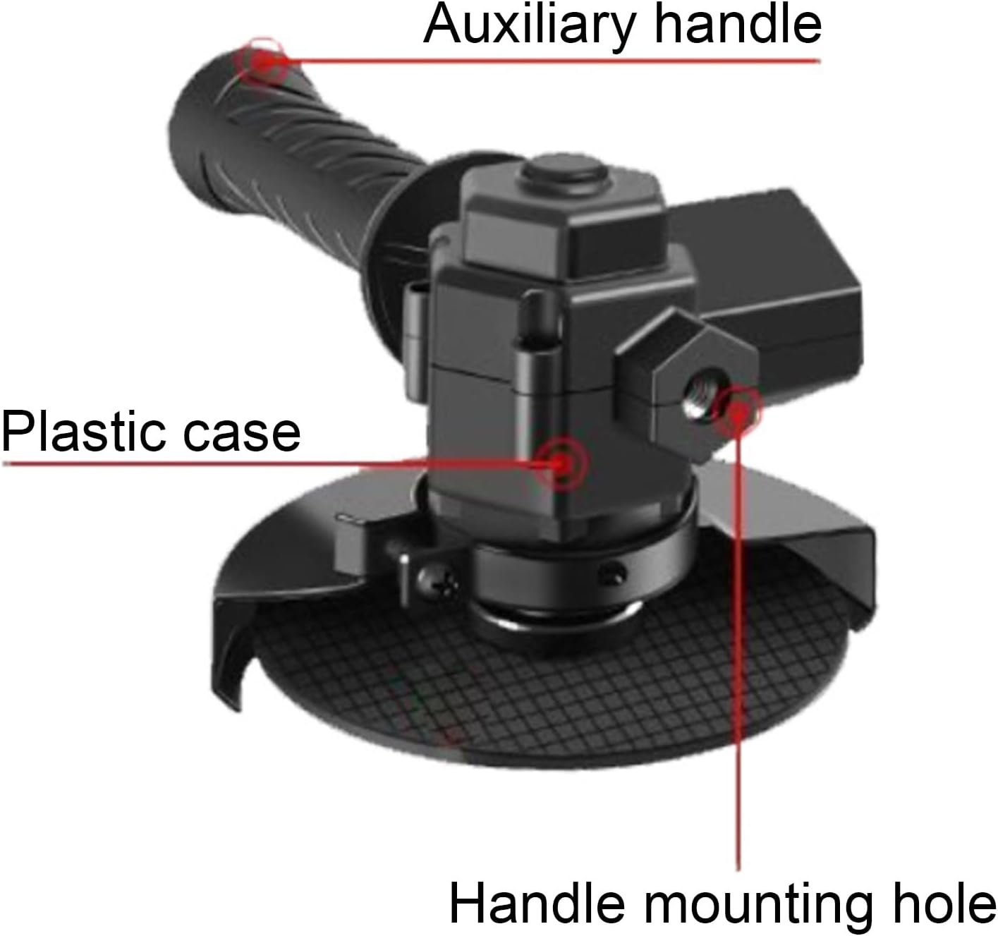 Насадка-болгарка на дриль / шуруповерт 308M ∙ Універсальна насадка-кутова шліфмашина 308M - мініатюра 7