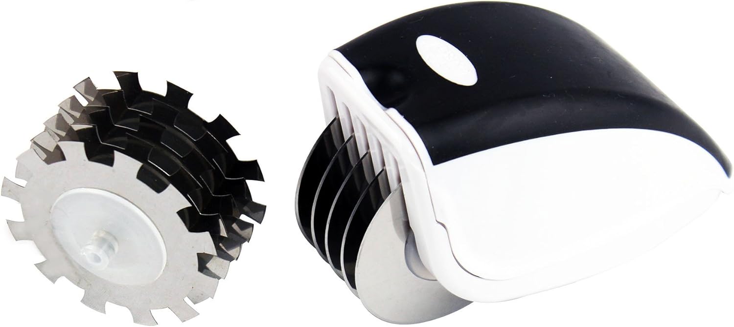 Кухонний ніж-подрібнювач Rolling Mincer W-53 з насадками і пресом для часнику - мініатюра 2