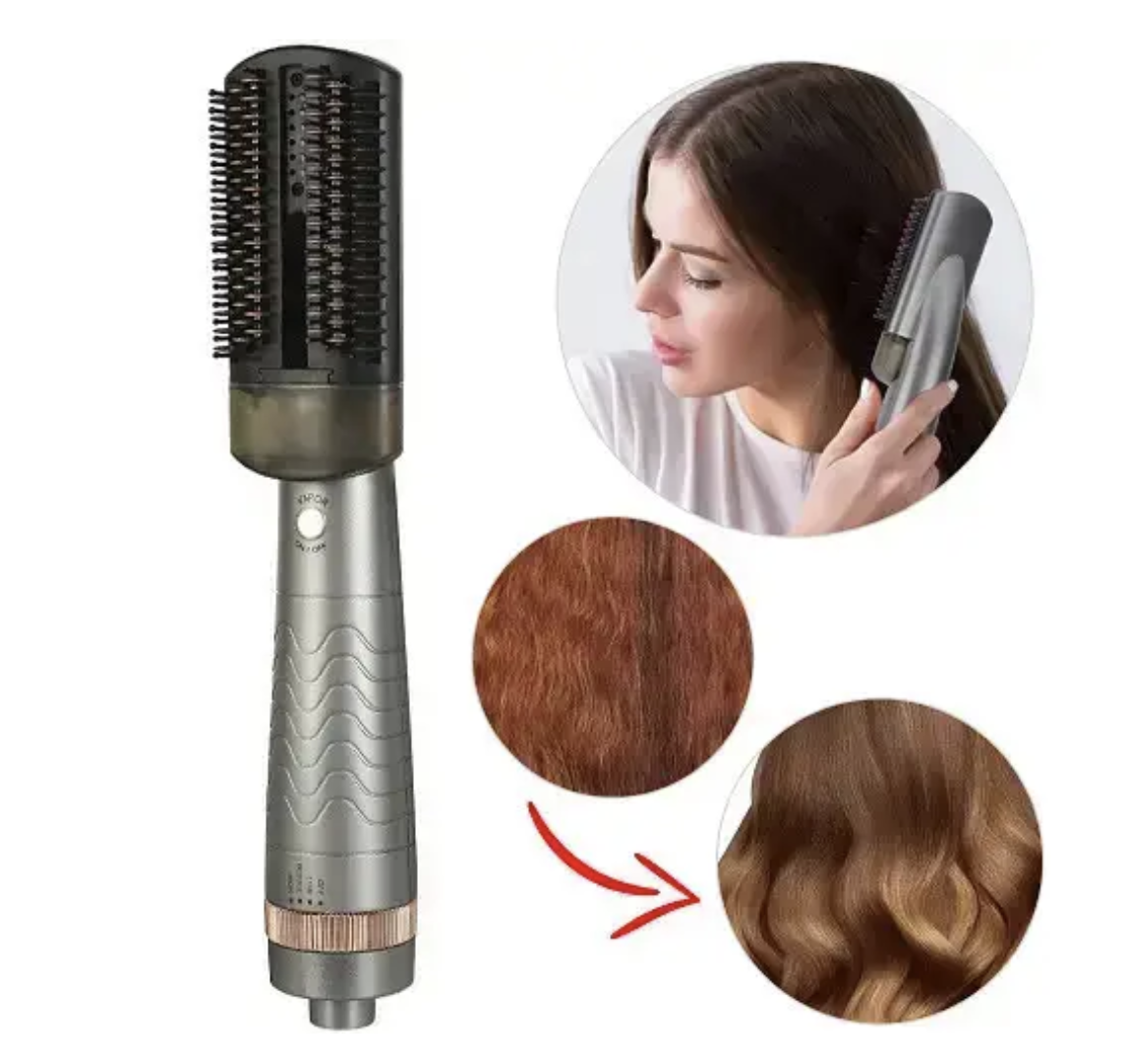 Фен-щітка Hair Steam Brush 3 в 1 з функціями випрямлення, укладки і сушіння - мініатюра 5