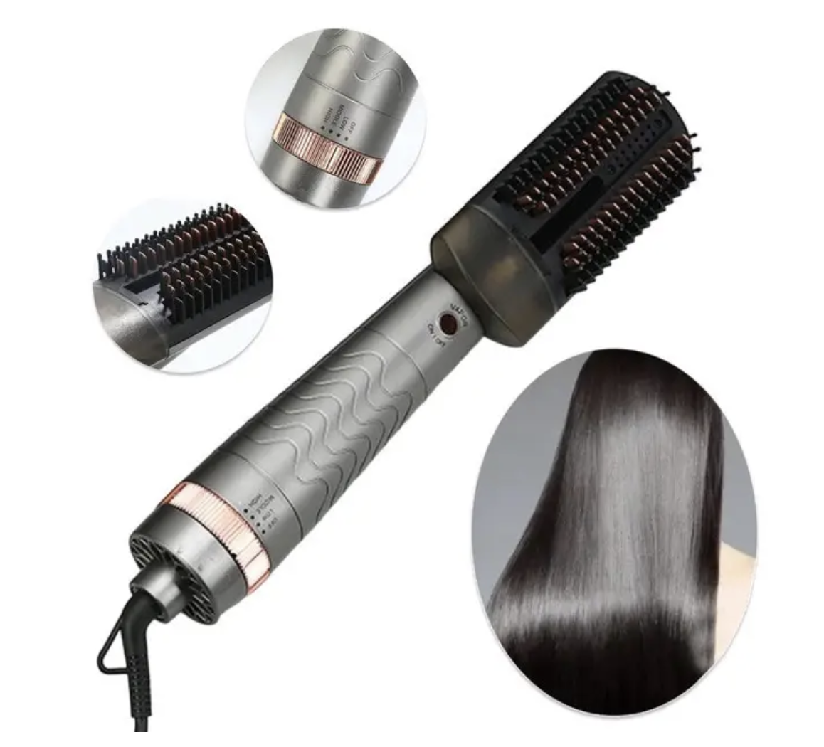 Фен-щітка Hair Steam Brush 3 в 1 з функціями випрямлення, укладки і сушіння - мініатюра 7