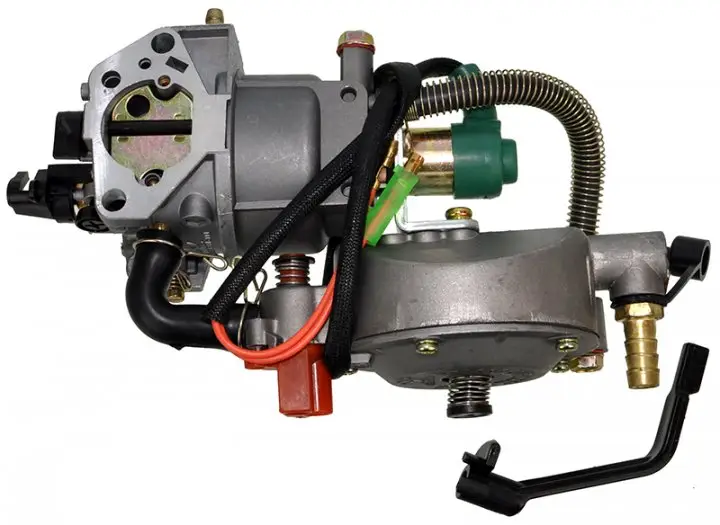 Газовий карбюратор з редуктором для генераторів 5.5-8.5 кВт GX390 / 188F / 190F - мініатюра 4