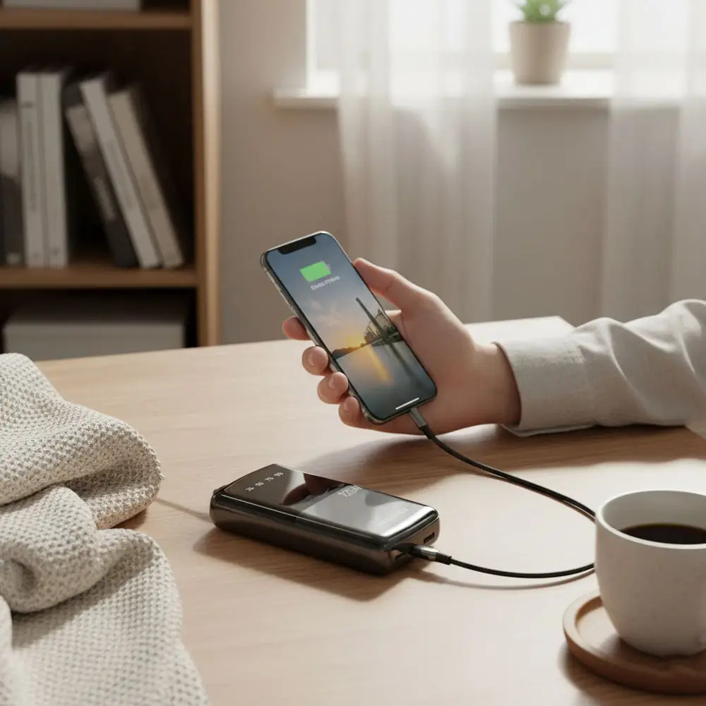 Повербанк AWEI P13K 20000 мАг 22.5W з PD/QC 3.0 і LED-дисплеєм - мініатюра 7