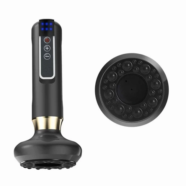 Вакуумний антицелюлітний масажер DS-A15 з підігрівом і 12 рівнями всмоктування - мініатюра 2