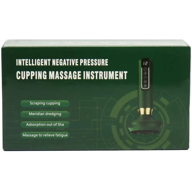 Вакуумний антицелюлітний масажер DS-A15 з підігрівом і 12 рівнями всмоктування - мініатюра 5