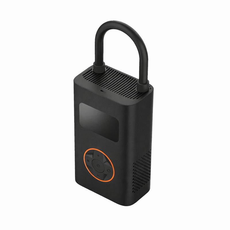 Бездротовий компресор ATJ-005 з автовідключенням, дисплеєм, LED-ліхтарем і Power Bank - мініатюра 2