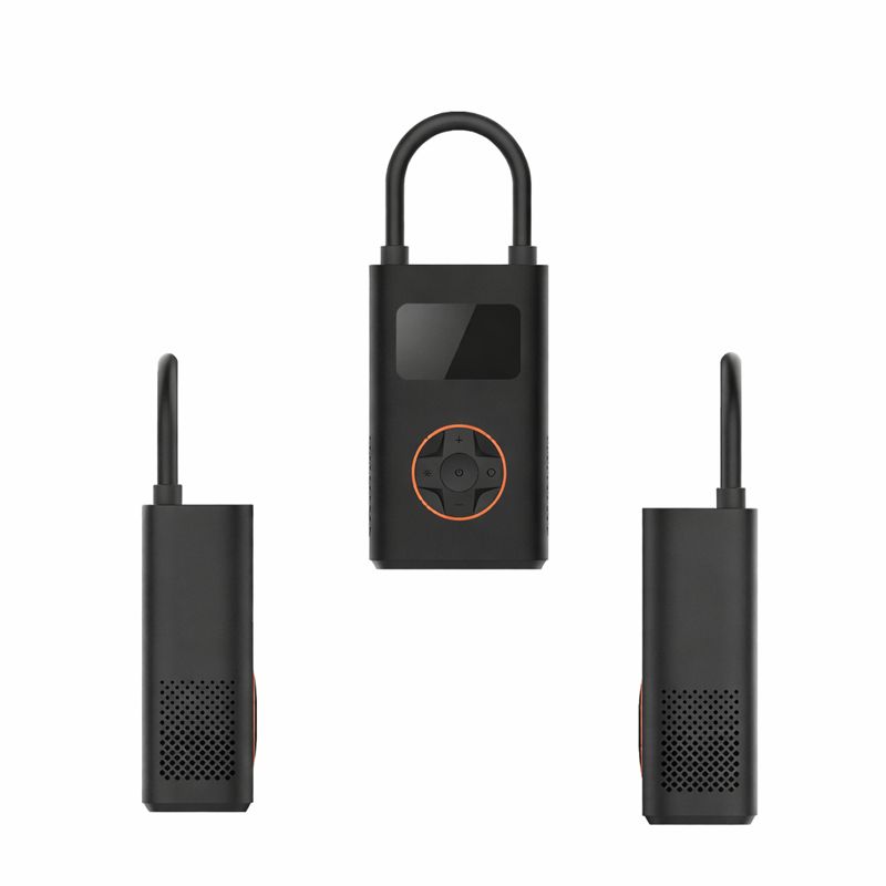 Бездротовий компресор ATJ-005 з автовідключенням, дисплеєм, LED-ліхтарем і Power Bank - мініатюра 6