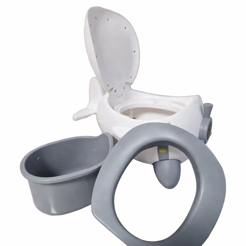 Дитячий горщик-вертоліт з кришкою, м'яким сидінням і знімним контейнером - мініатюра 2