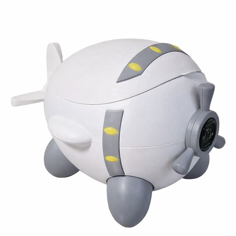 Дитячий горщик-вертоліт з кришкою, м'яким сидінням і знімним контейнером - мініатюра 3