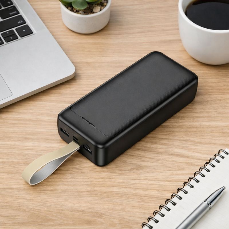 Повербанк Awei J111B 50000 мАг 22.5W з 3 виходами і швидкою зарядкою - мініатюра 3