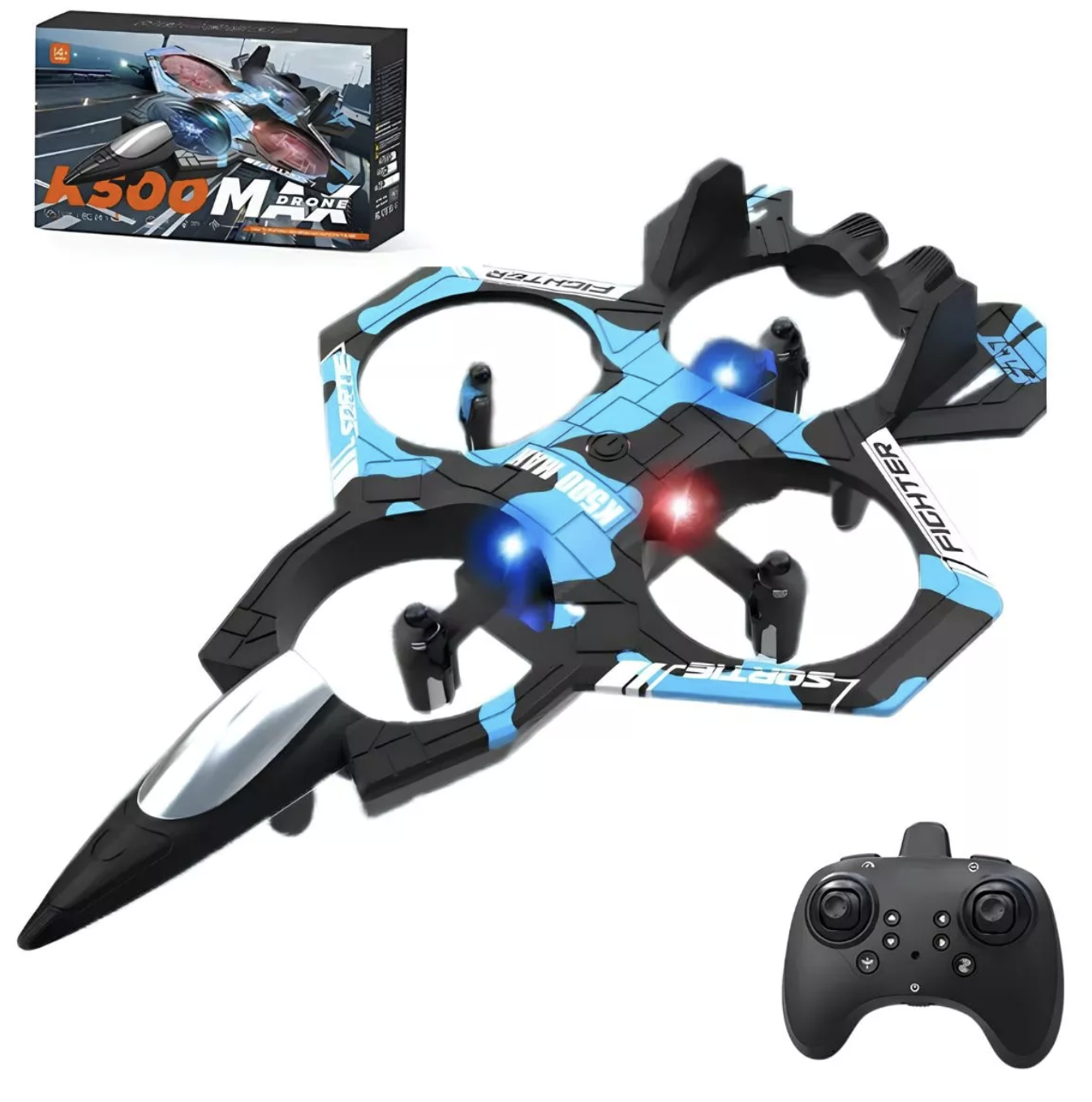 Квадрокоптер K500 MAX M33 з утриманням висоти, трюками 360° і дальністю до 70 м - мініатюра 2