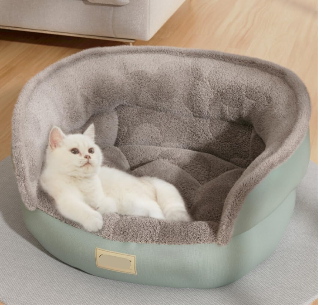 Лежак-пуфик MA818 50 x 40 см для котів і собак малих та середніх порід - мініатюра 2