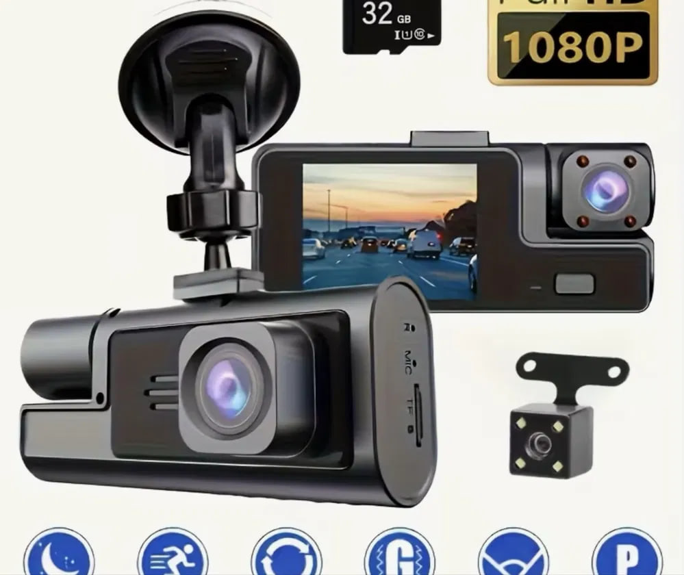 Відеореєстратор S20 Pro Full HD з Wi-Fi, G-сенсором і кутом огляду 170° - мініатюра 3