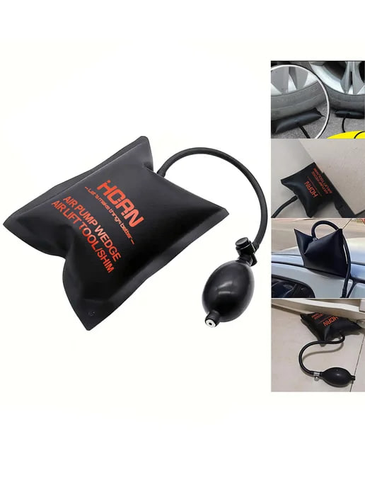 Надувний монтажний клин Air Pump Wedge для вирівнювання дверей, вікон і меблів до 100 кг - мініатюра 2