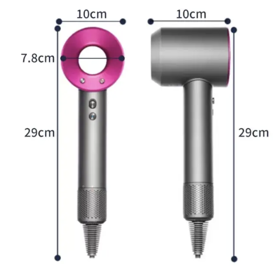 Іонний фен Leafless Hair Dryer S238-1 з 3 швидкостями, 3 температурами і холодним обдувом - мініатюра 4