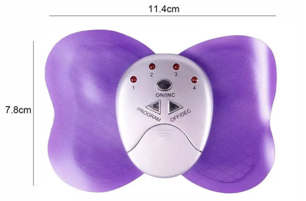 Міостимулятор Butterfly XM-1002 з 6 режимами для локального масажу і тонусу м'язів - мініатюра 7