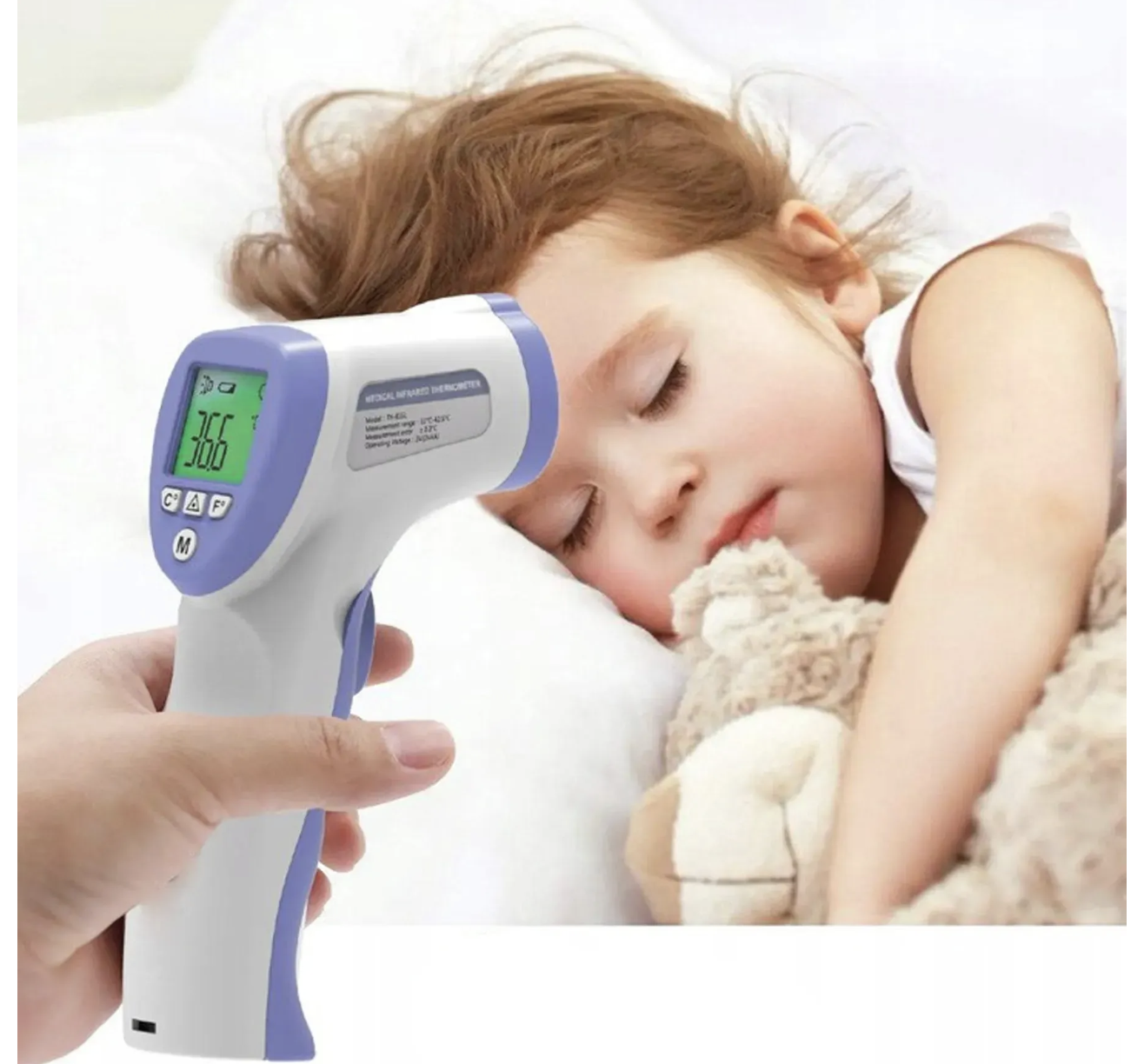 Безконтактний інфрачервоний термометр DT-8826 ∙ Професійний цифровий пірометр DT-8826