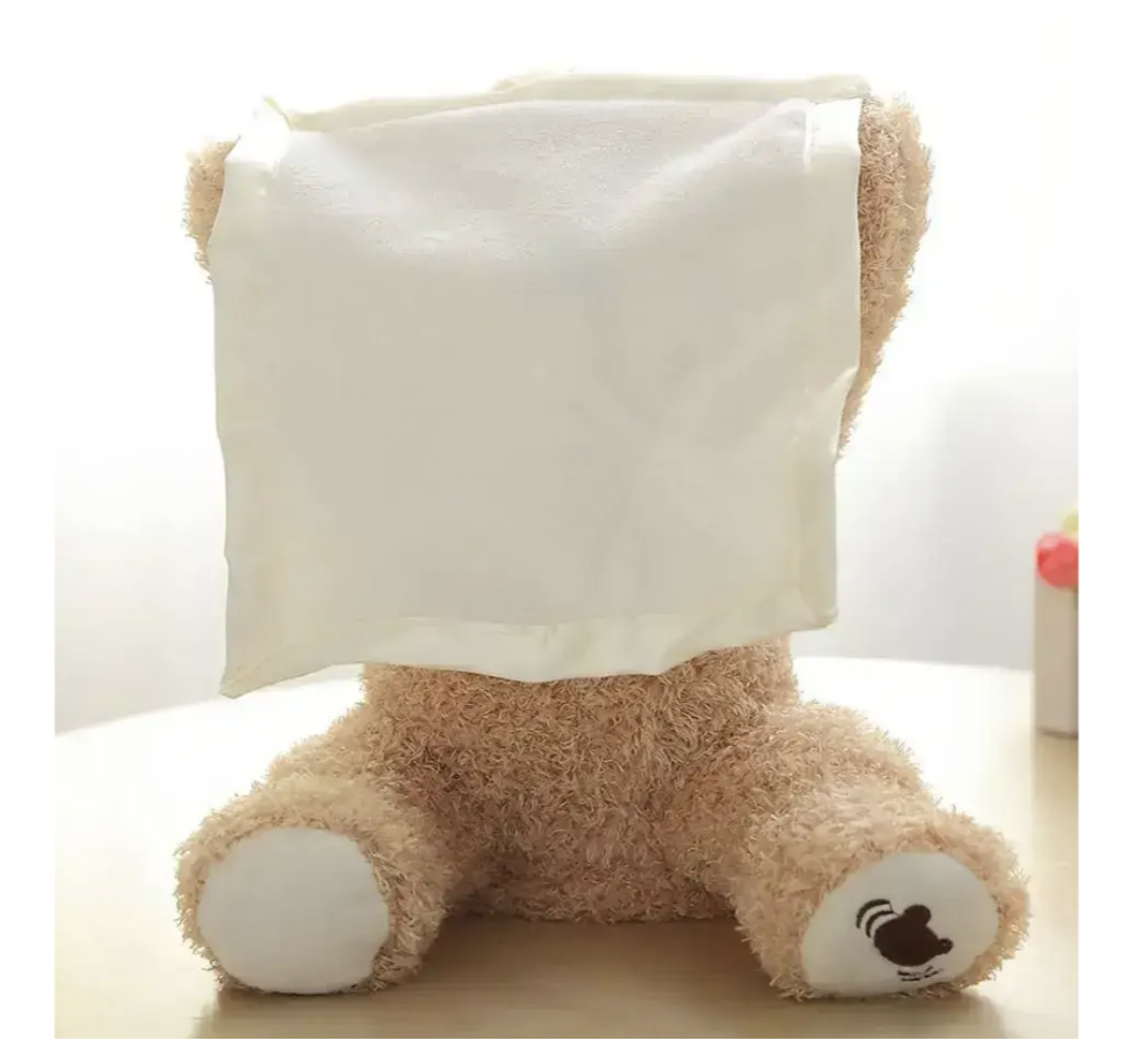 Музичний плюшевий ведмедик 33 см з рухом і мелодіями для дітей від 2 років - мініатюра 4