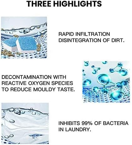 Washing Machine Cleaner для очищення пральної машини від нальоту, бруду і запаху - мініатюра 2