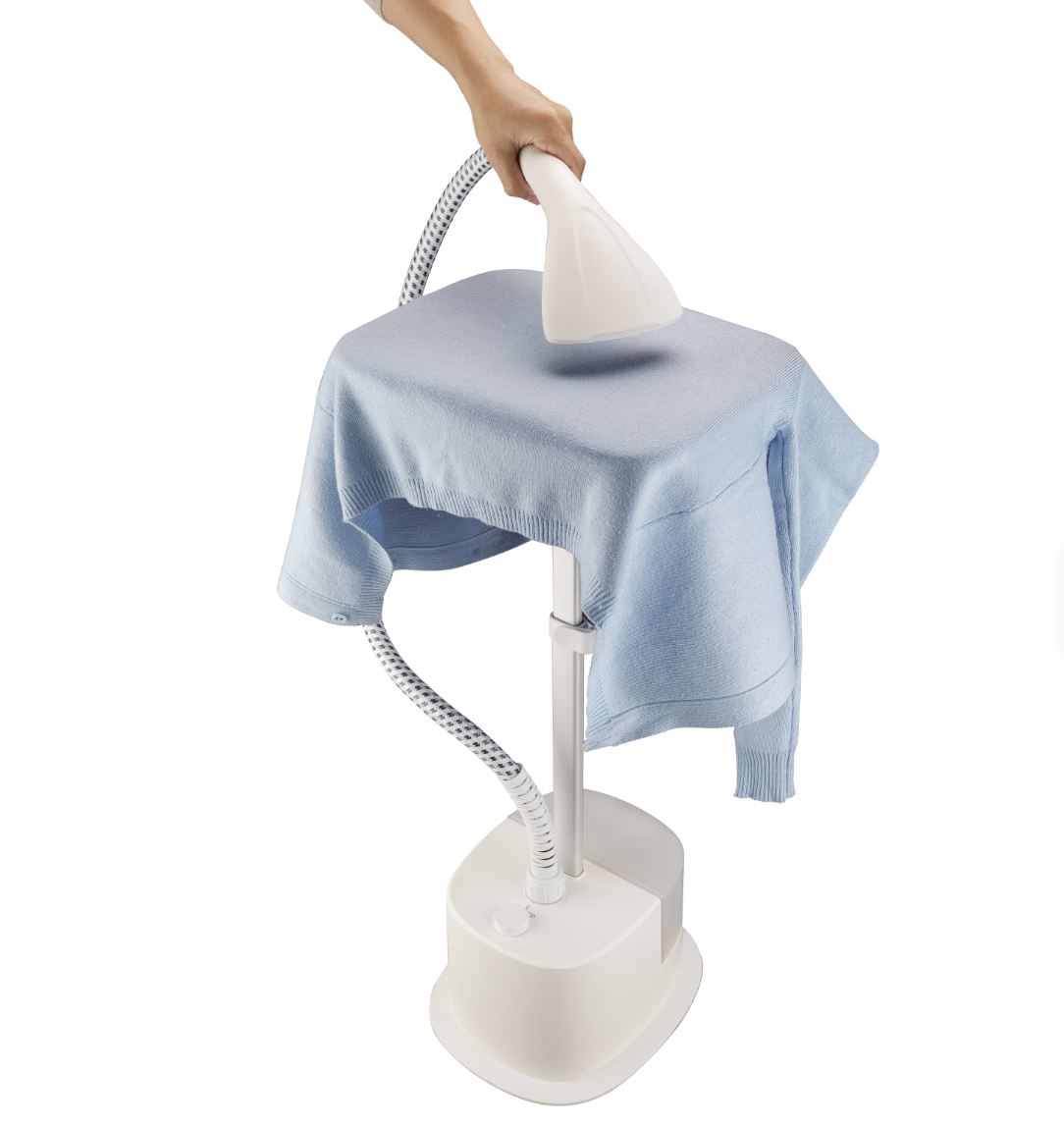 Вертикальний відпарювач WHITE з дошкою, баком 3 л і роботою до 60 хвилин - мініатюра 4