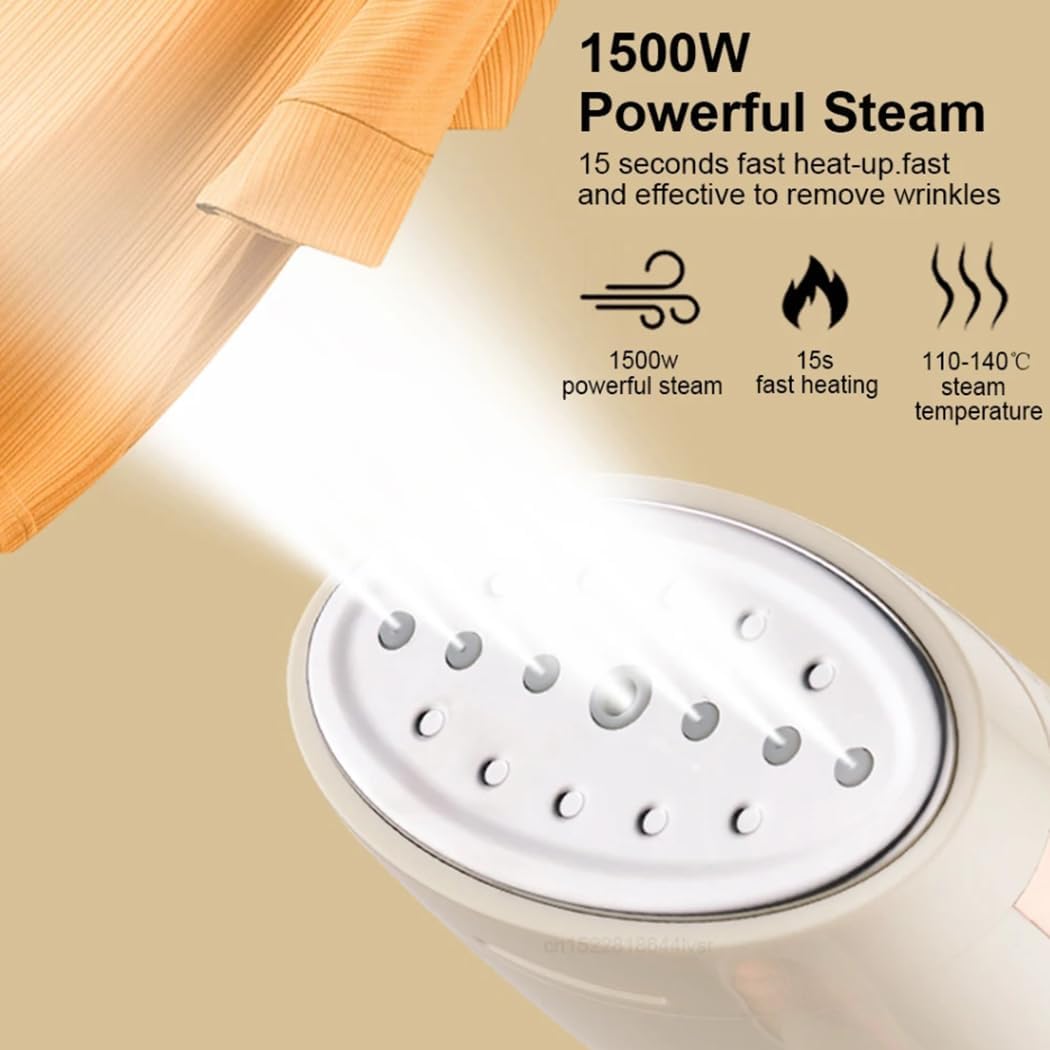 Ручний відпарювач Sokany KY-003 1500 Вт з нагрівом за 15 секунд і баком 260 мл - мініатюра 5