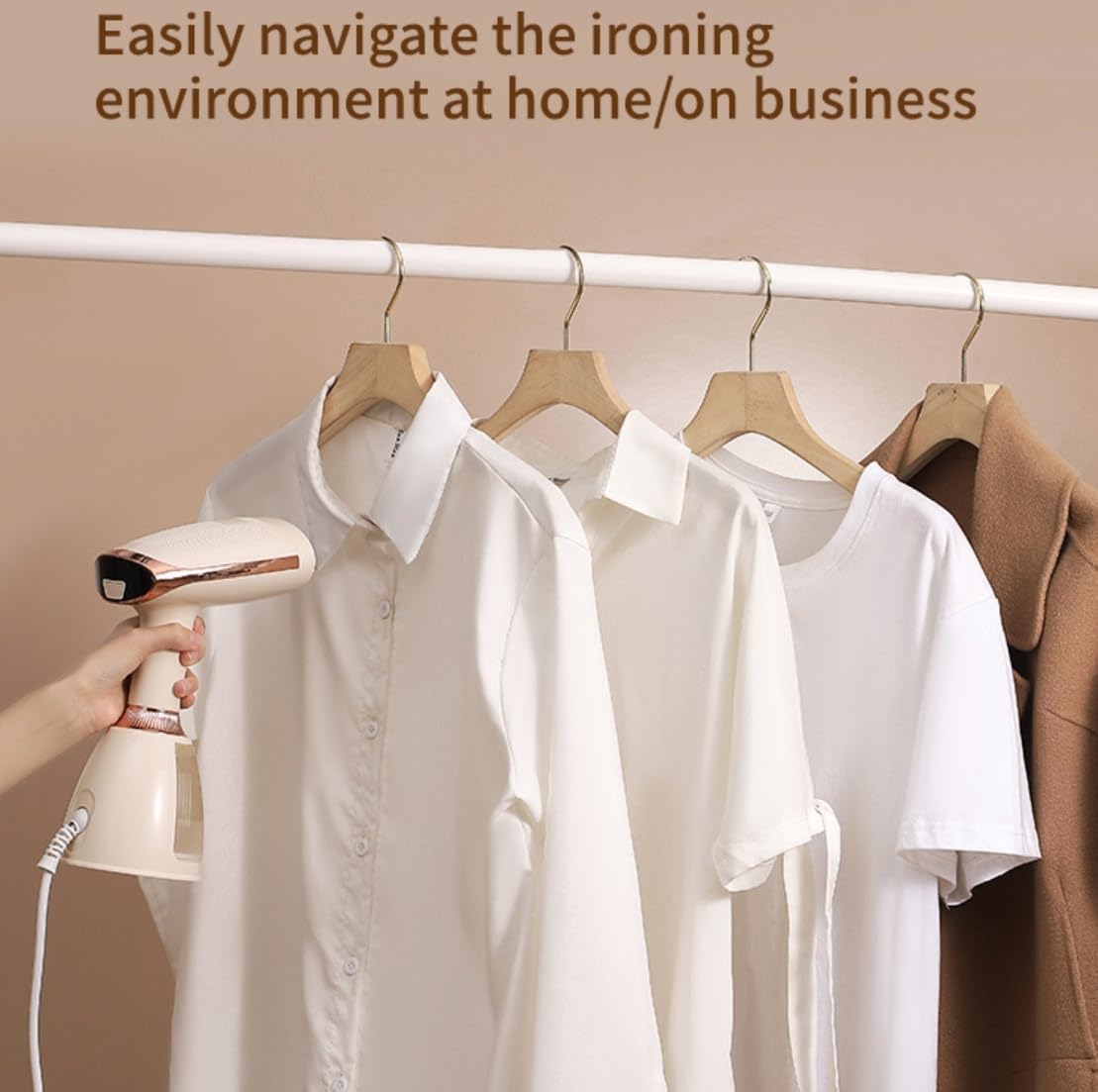 Ручний відпарювач Sokany KY-003 1500 Вт з нагрівом за 15 секунд і баком 260 мл - мініатюра 9