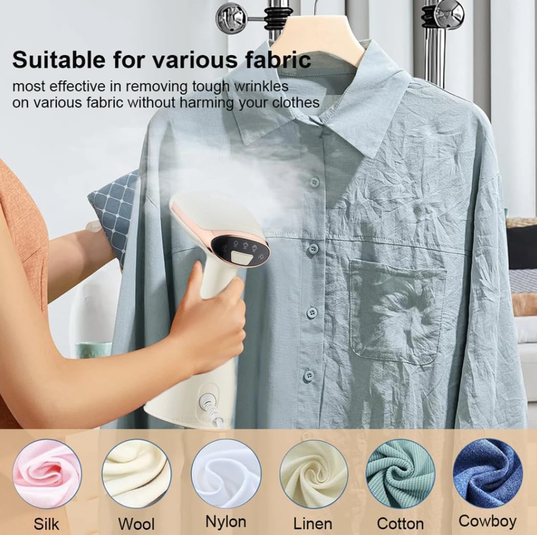 Ручний відпарювач Sokany KY-003 1500 Вт з нагрівом за 15 секунд і баком 260 мл - мініатюра 10