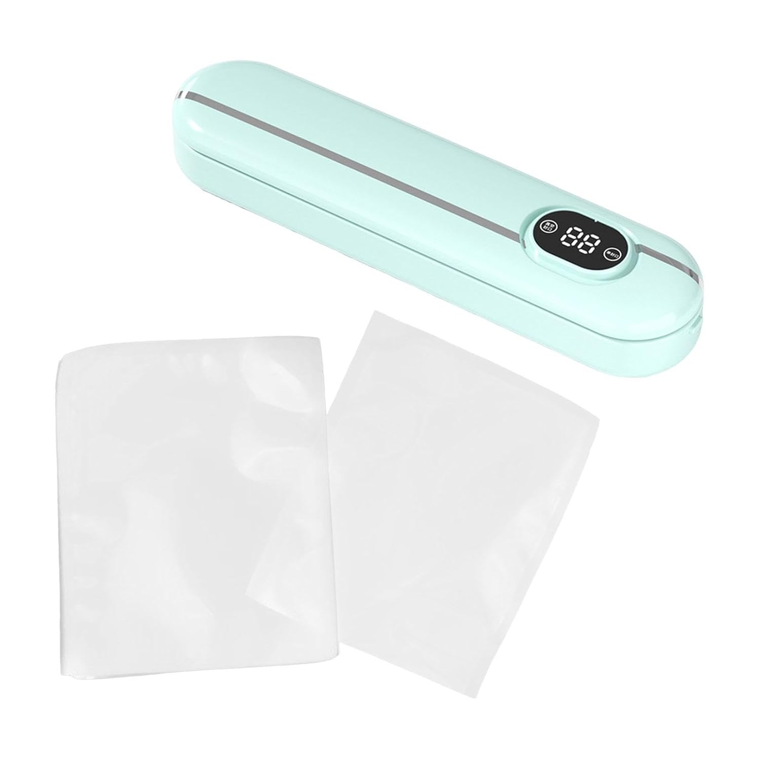 Вакууматор Vacuum Sealer 300 Вт з LED-дисплеєм і швом 25 см для кухні та sous-vide - мініатюра 4