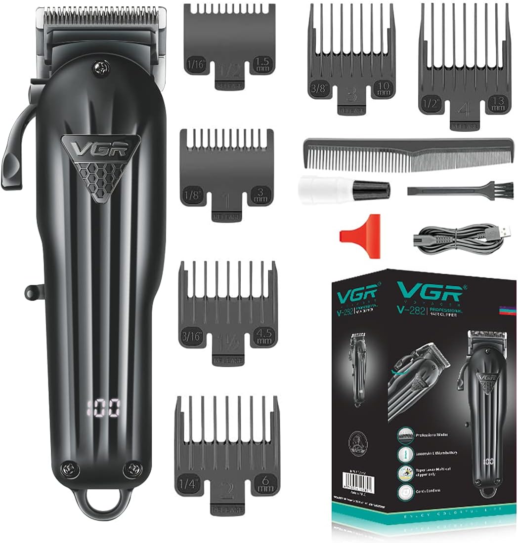 Машинка для стрижки VGR V-282 з регулюванням зрізу і автономністю до 200 хвилин - мініатюра 5