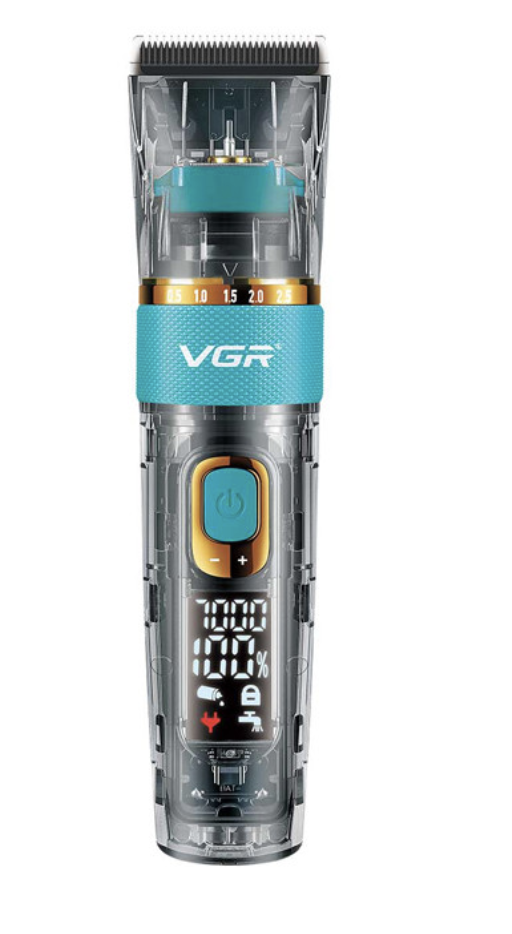 Машинка для стрижки VGR V-695 з LCD-дисплеєм і автономністю до 300 хвилин - мініатюра 2