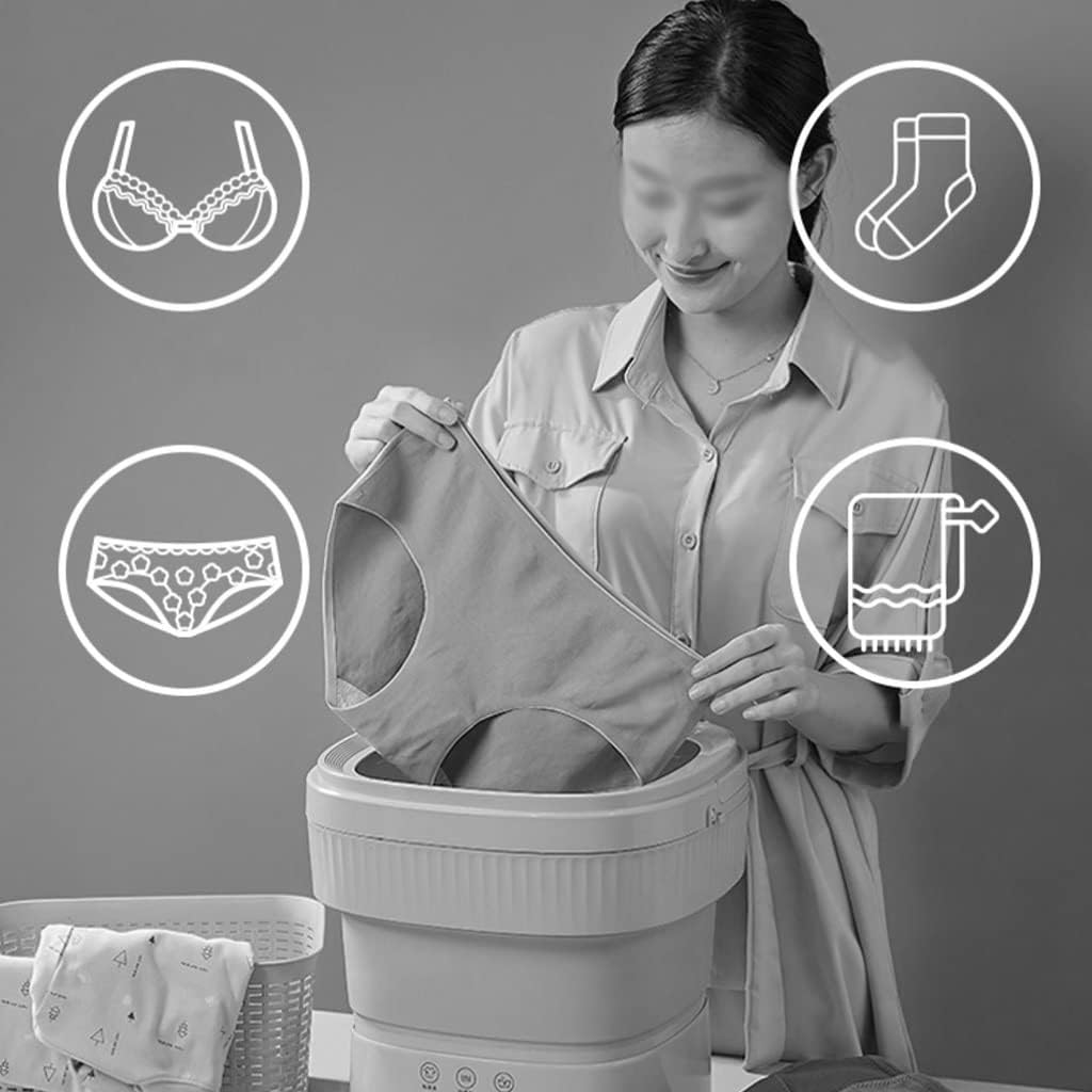 Складна портативна пральна машинка UKC XPB15-8 на 8 л для дрібних речей - мініатюра 3