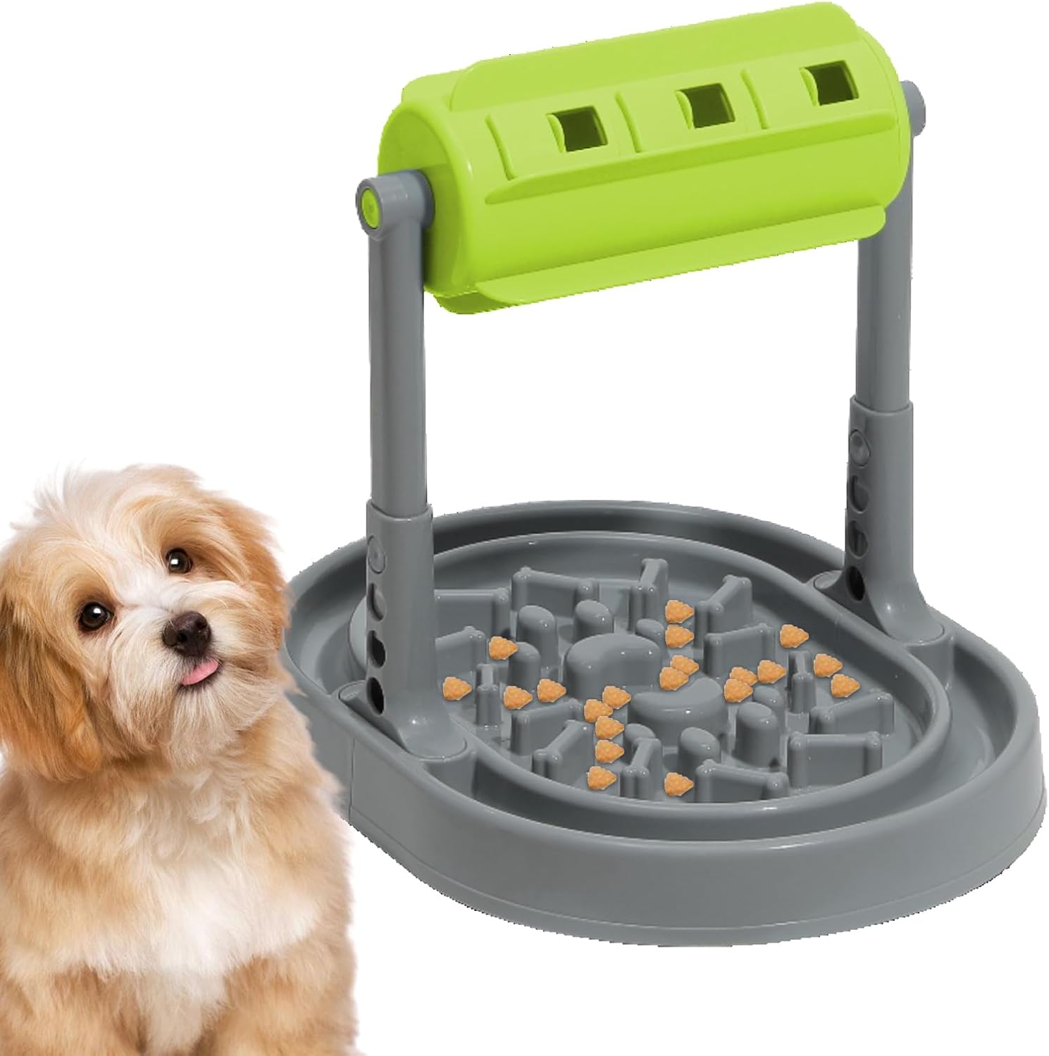 Інтерактивна годівниця для собак з повільною подачею корму і лотком-лабіринтом - мініатюра 8