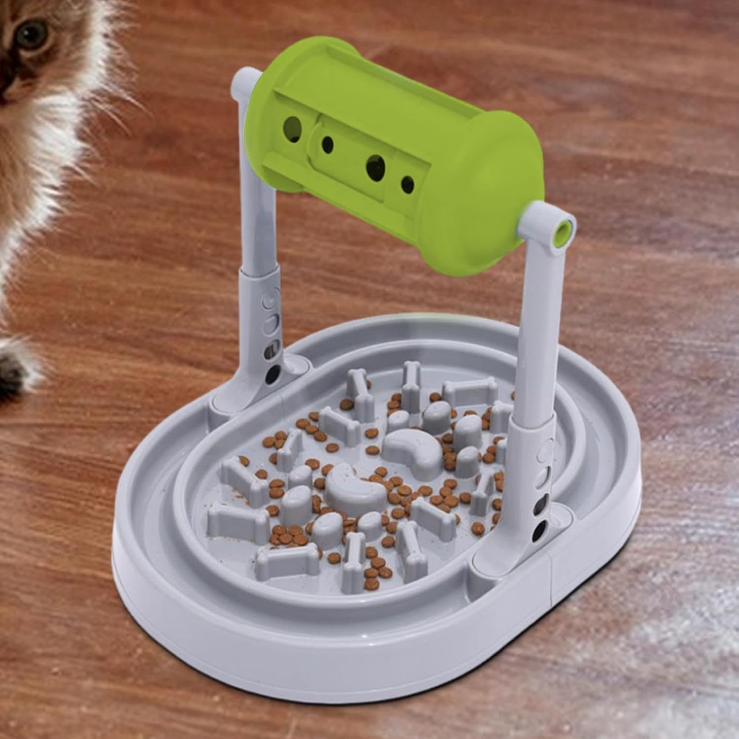 Інтерактивна годівниця для собак з повільною подачею корму і лотком-лабіринтом - мініатюра 9