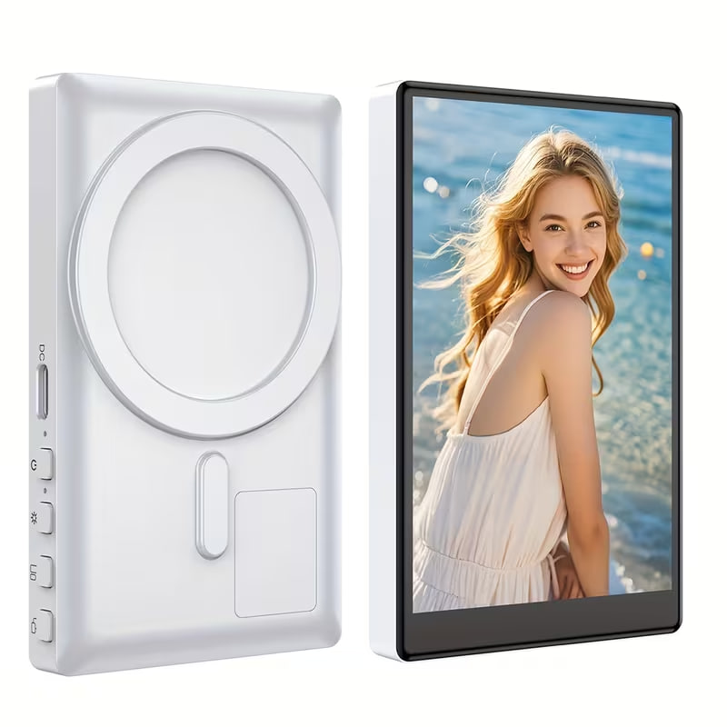 Магнітний селфі-монітор 3.97'' з пультом ∙ Компактний портативний селфі-монітор 3.97'' для телефону
