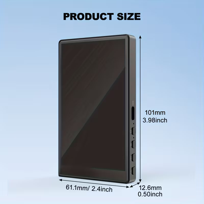 Магнітний селфі-монітор 3.97 дюйма з пультом для зйомки на телефон - мініатюра 3