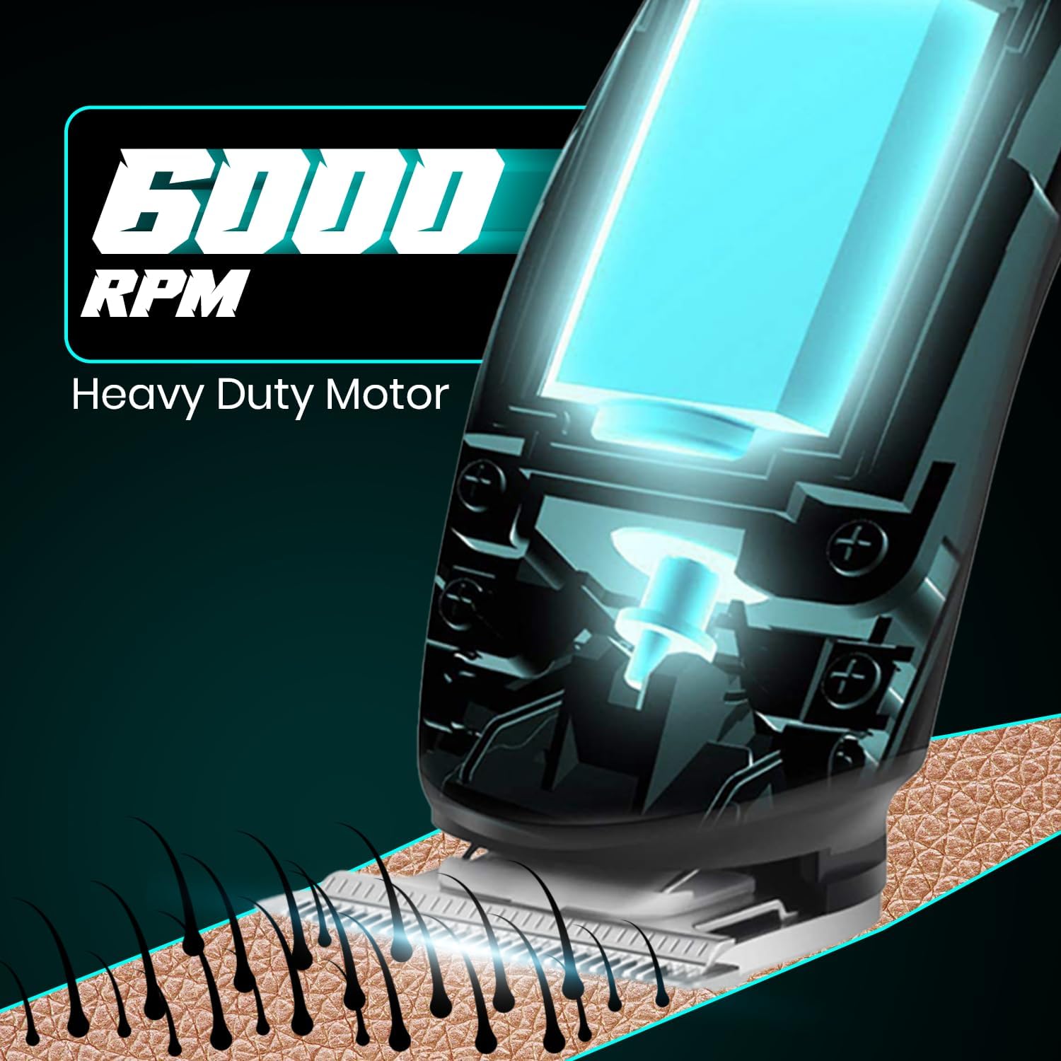 Тример VGR V-055 для бороди, вусів і окантовки з Т-подібним лезом - мініатюра 7