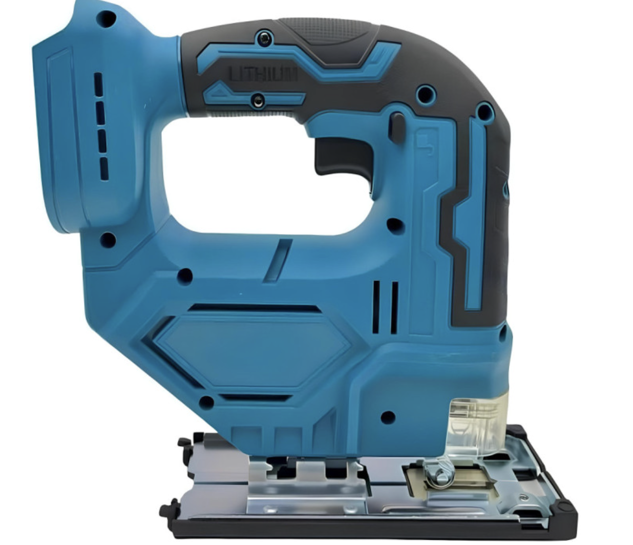 Акумуляторна шабельна пила 48V з 2 акумуляторами для дерева, пластику і металу - мініатюра 4