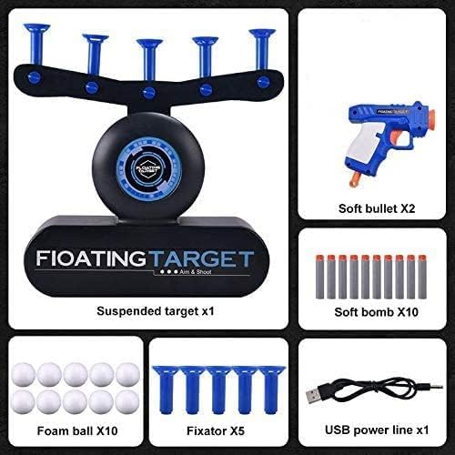 Повітряний тир Hover Blast з парячими кульками для дитячих змагань і сімейної гри - мініатюра 2