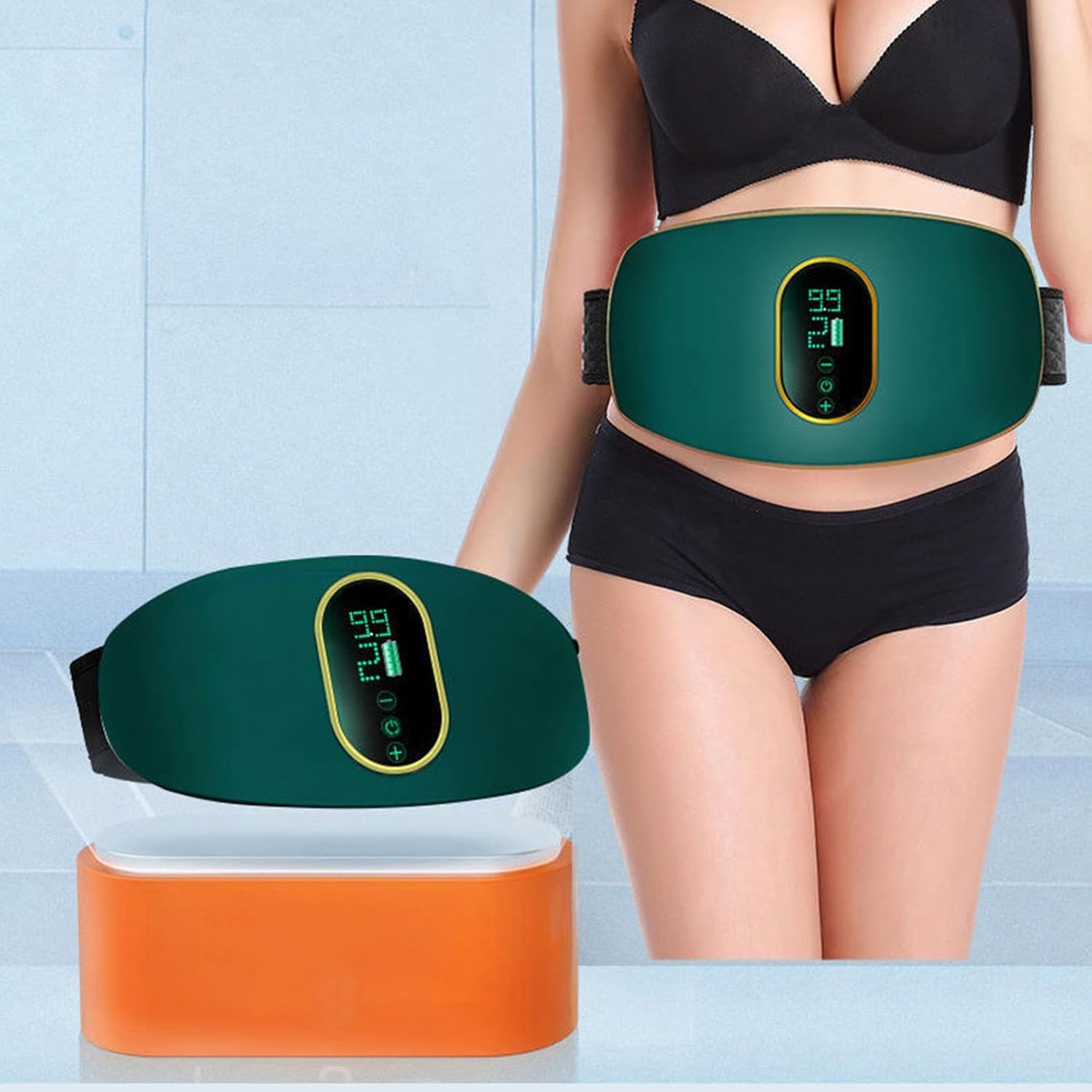 Масажер-пояс DT-785 з підігрівом, таймером і 15 режимами - мініатюра 5