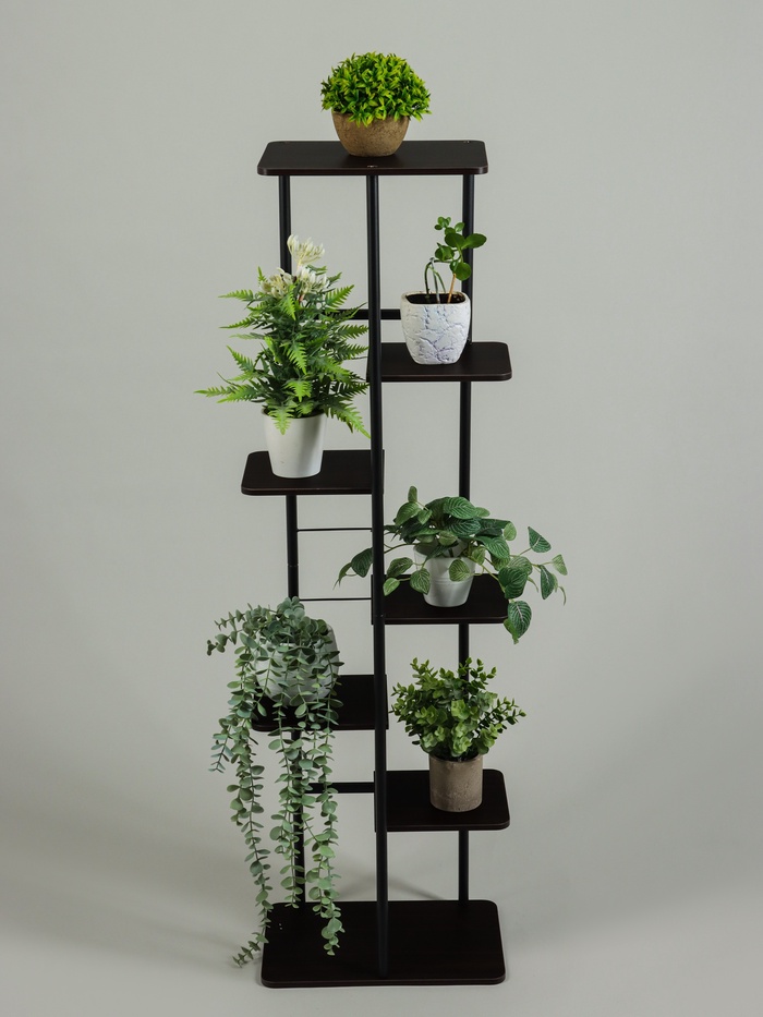 Підлогова стійка для квітів CVT-9 з 7 полицями для дому і офісу - мініатюра 10