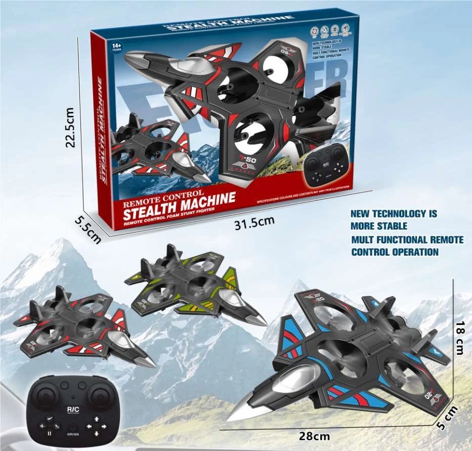 Радіокерований літак JX2085 для дітей з 6-осьовим гіроскопом - мініатюра 3