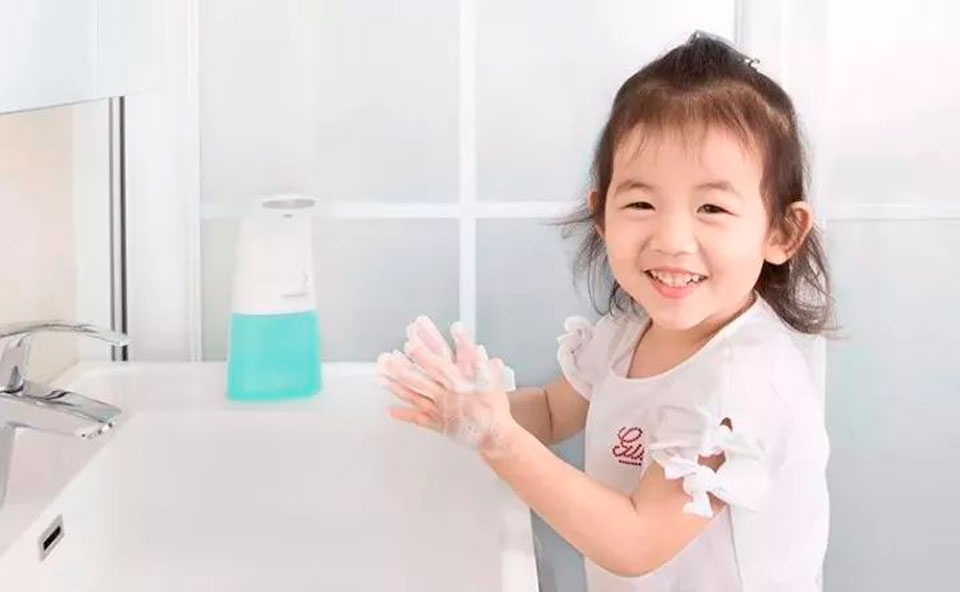 Сенсорний диспенсер для мила Auto Foaming Soap Dispenser з подачею піни - мініатюра 8