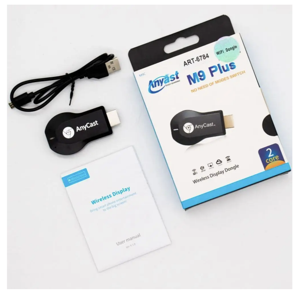 HDMI-адаптер AnyCast M9 Plus для бездротової трансляції екрана на телевізор - мініатюра 2