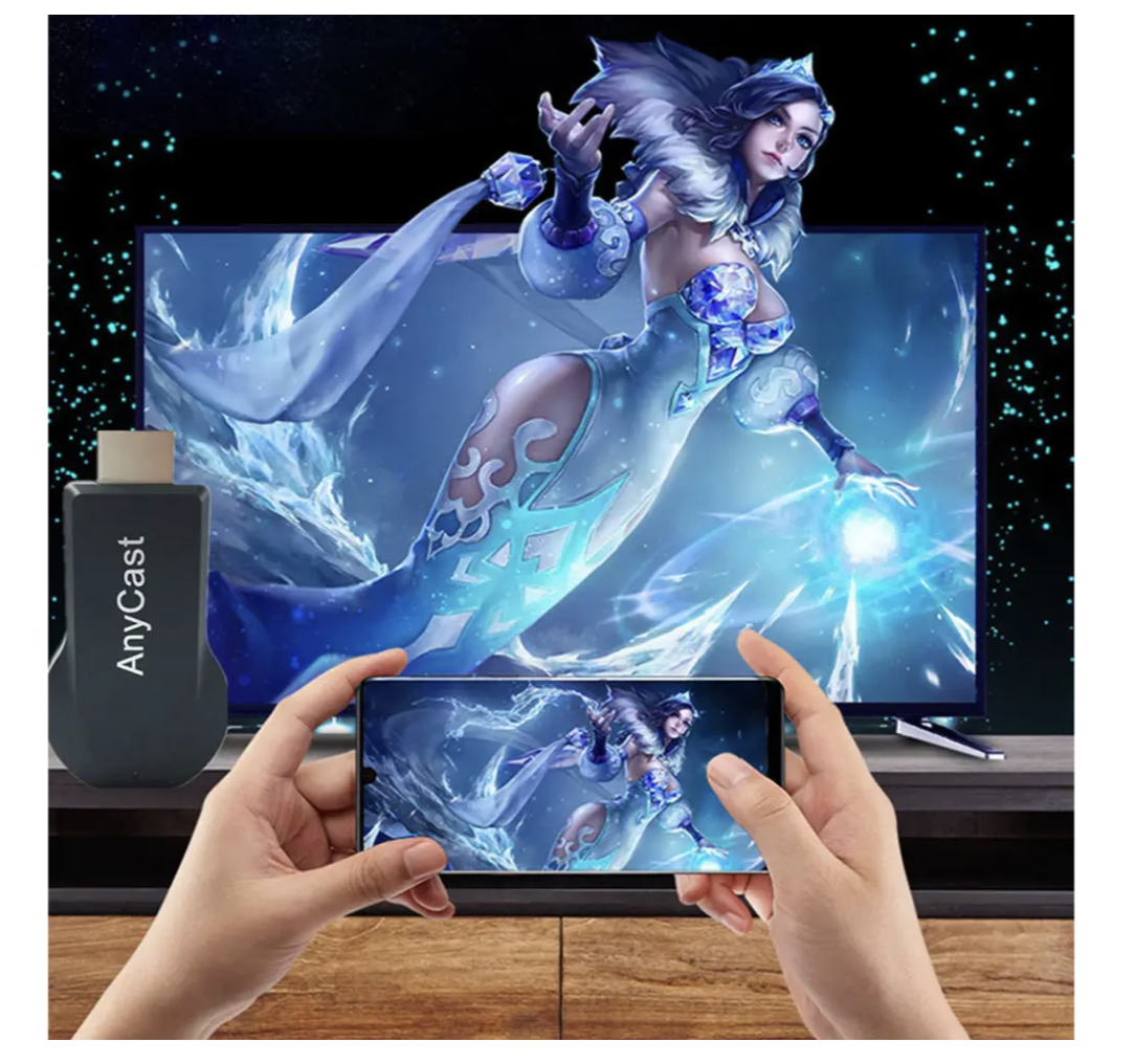 HDMI-адаптер AnyCast M9 Plus для бездротової трансляції екрана на телевізор - мініатюра 4