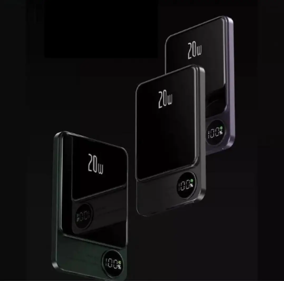 Бездротовий power bank Q9 5000 mAh з MagSafe і алюмінієвим корпусом - мініатюра 11