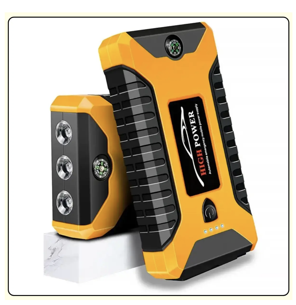 Пускозарядний пристрій JX27 99800 mAh для авто, гаджетів і аварійних ситуацій - мініатюра 6