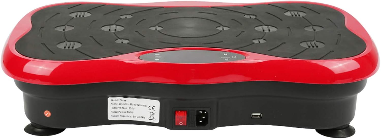 Віброплатформа Vibro Slim Shaper Pro з пультом і еспандерами для домашніх тренувань - мініатюра 7