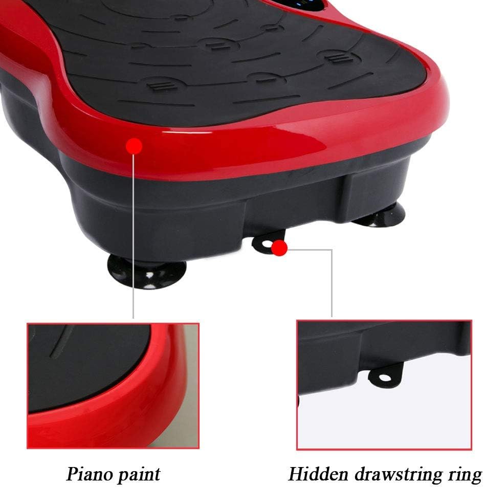 Віброплатформа Vibro Slim Shaper Pro з пультом і еспандерами для домашніх тренувань - мініатюра 11