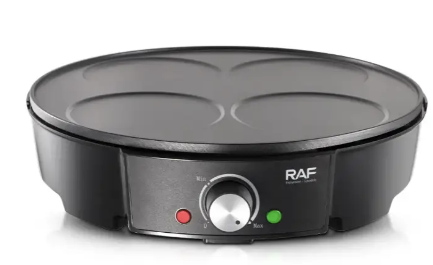 Електрична млинниця з антипригарним покриттям 30 см RAF R.2508 ∙ Зручна і практична кухонна млинниця RAF R.2508